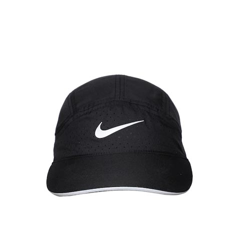 Unisex Black Solid AeroBill Tailwind Baseball Cap